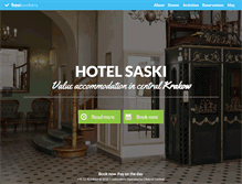 Tablet Screenshot of hotelsaski.com